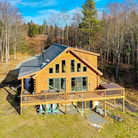 Private Franconia Log Cabin Villa Exterior photo