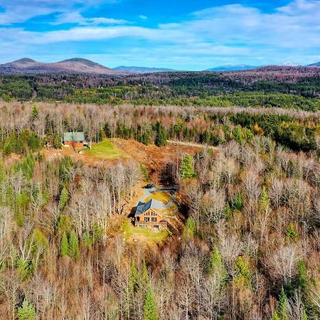 Private Franconia Log Cabin Villa Exterior photo