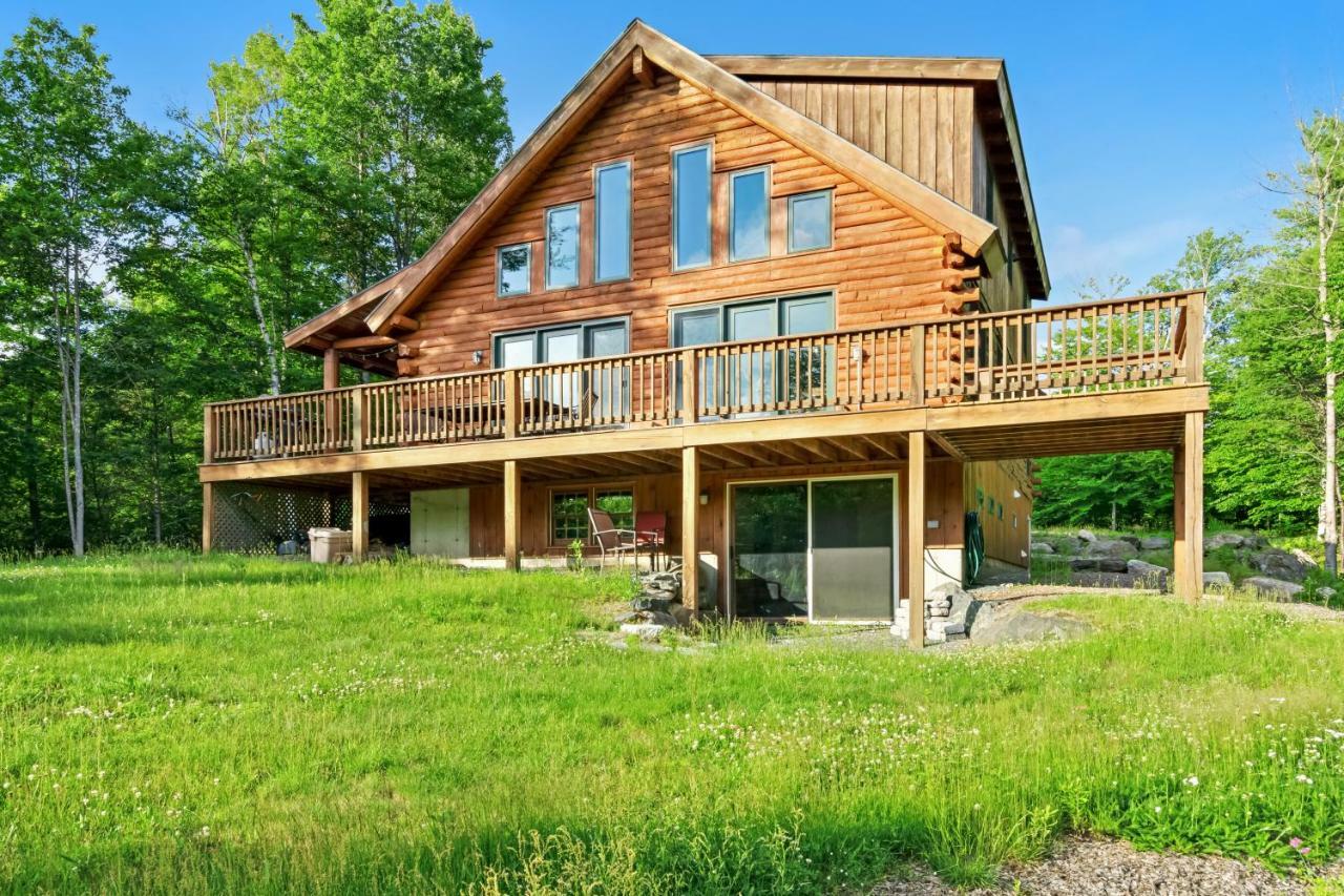 Private Franconia Log Cabin Villa Exterior photo